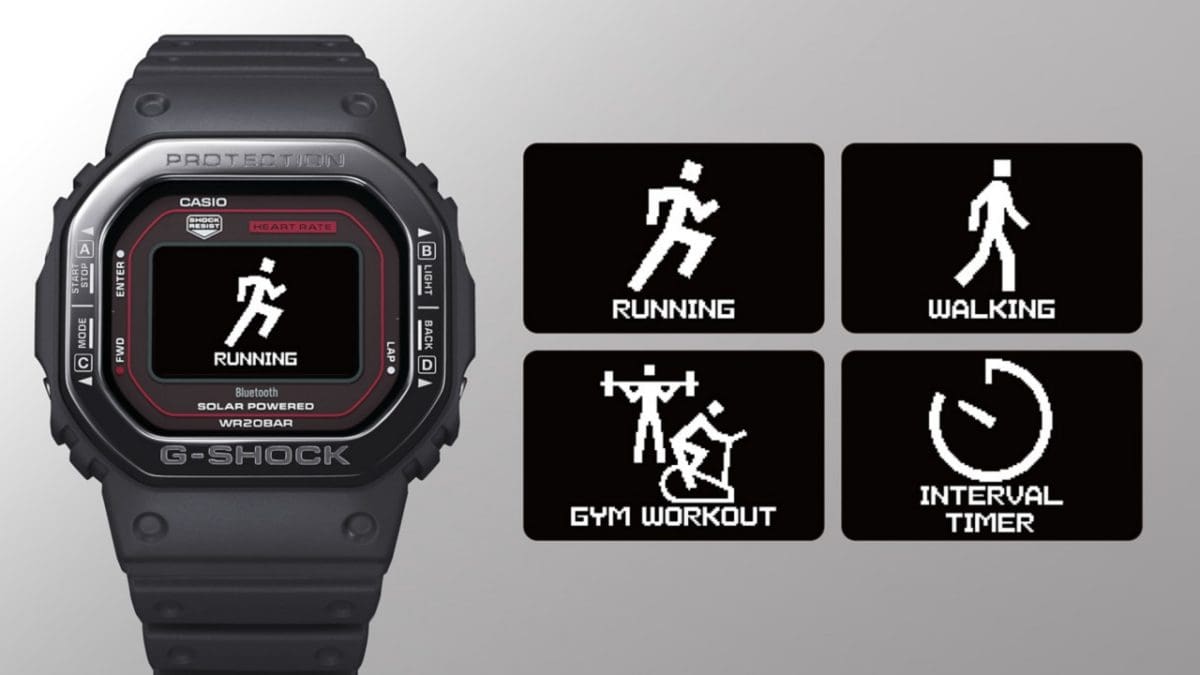 DW-H5600MB-1A4 Activity modes to support four different activities