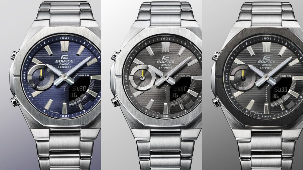 ECB-S10DB-1A Simple dial design for easy readability