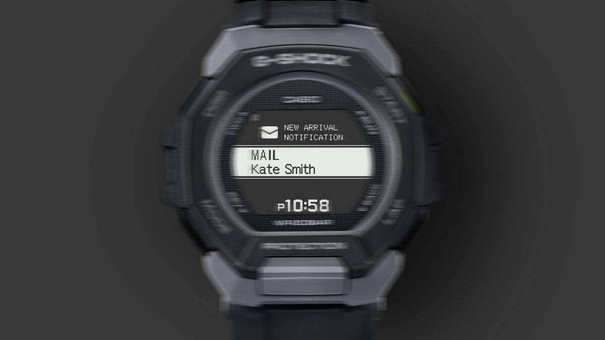 GBD-300-1 Vibration function: Stay on top of desired information