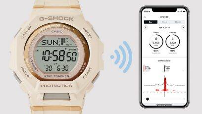 GMD-B300-4 Support for active lifestyles: Step tracker
