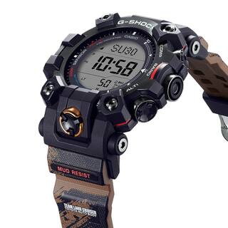 Casio G-SHOCK MUDMAN GW-9500TLC-1JR - Orologio Da Polso Con Radio Solare E Resistente A Fango E Polvere - Edizione Limitata Team Land Cruiser Toyota, Colore Sabbia E Nero
