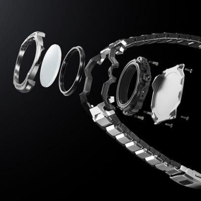 MTG-B4000D-1A All-new structure employing a frame made with combined materials