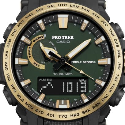 PRW-61ANS-3 Barometer display