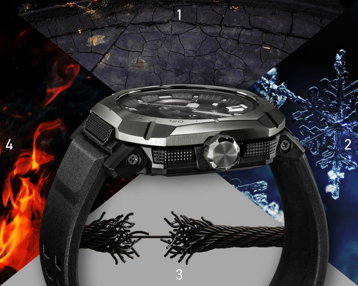 PRW-B1000-1 Dura Soft band (CNF-reinforced rubber) for wearable comfort as well as functional utility