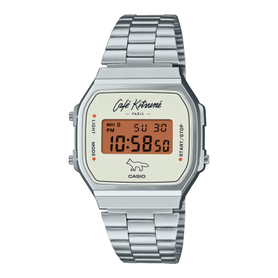 【美品】メゾンキツネ カフェキツネ＃CASIO カシオ　腕時計　時計　単品 A168WECK-7A