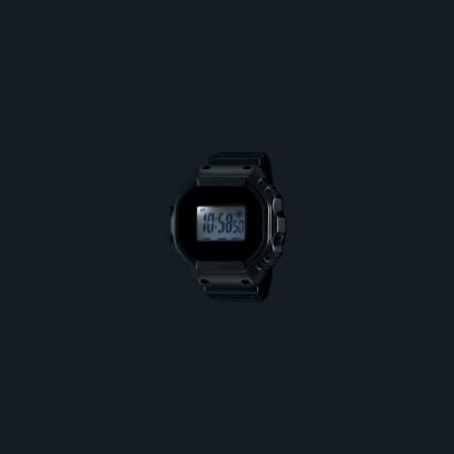 Iluminação LED do relógio de anel CASIO