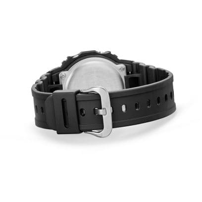 Parte de trás do DW-5600RL-1A: bracelete e fecho