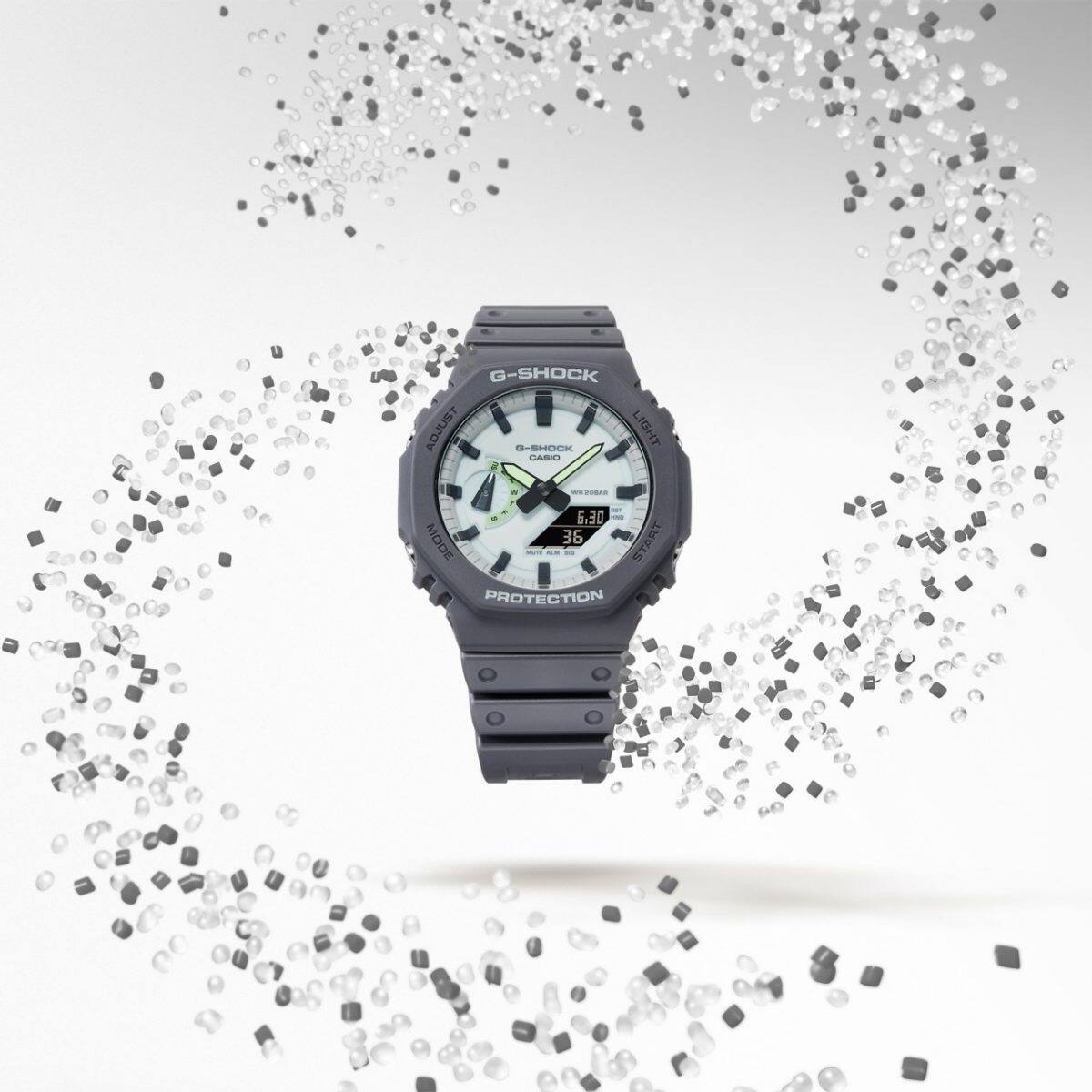 GA-2100HD-8A Atenção aos materiais: Resina biológica
