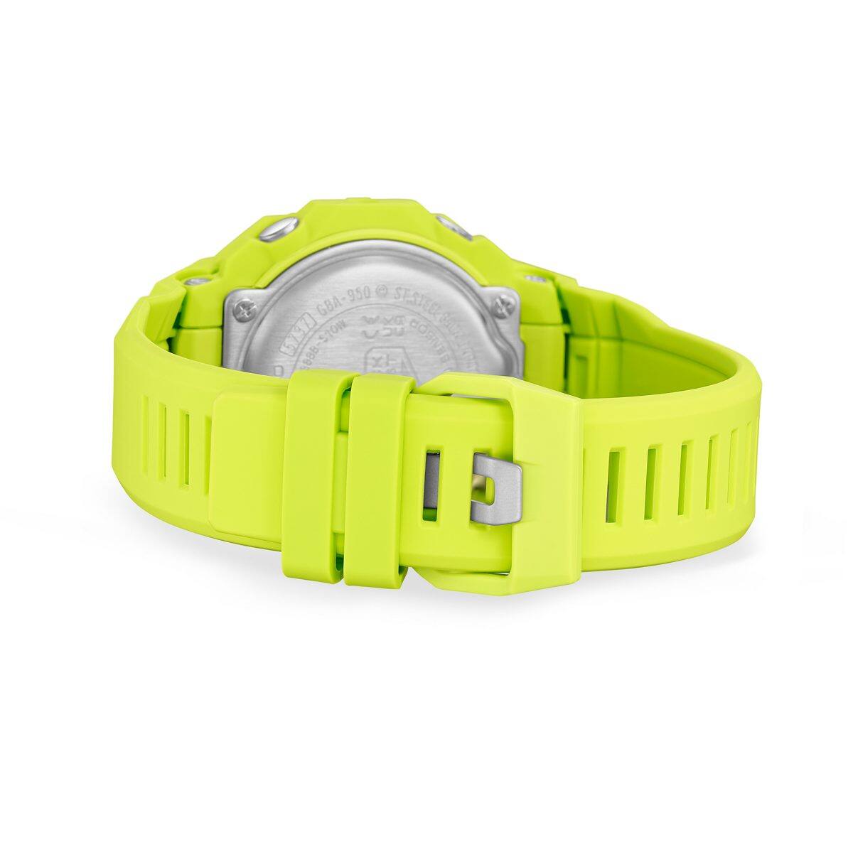 Parte traseira do relógio de pulso GBA-950-9A3ER com bracelete fechado