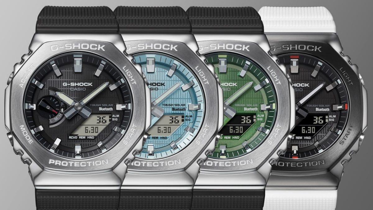 Os quatro modelos G-STEEL GBM-2100 lado a lado