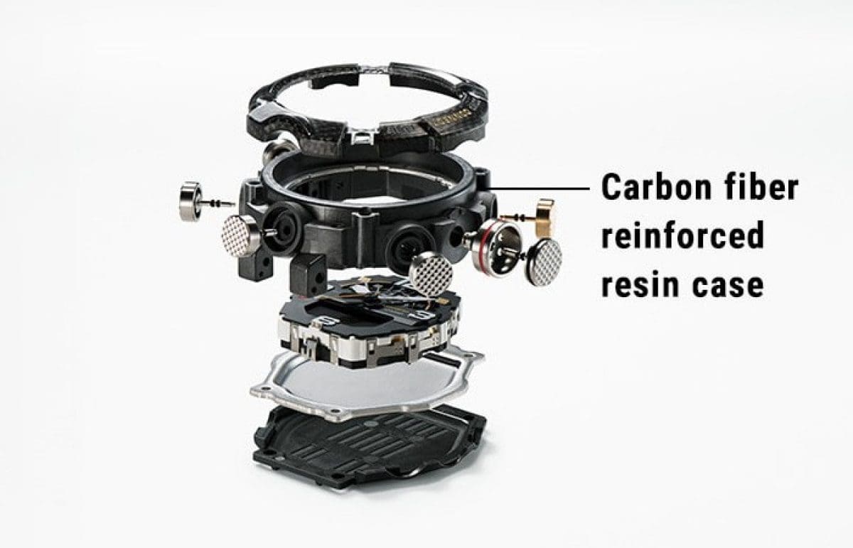 G-SHOCK MUDMASTER MASTER OF G GG-B100-1A3 - Carbon fiber reinforced resin case