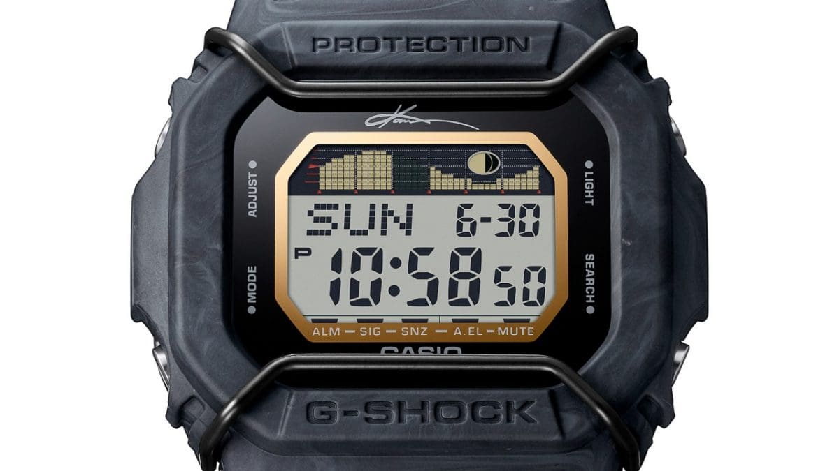 GLX-5600KB-1 Um mostrador que exibe a assinatura de Igarashi