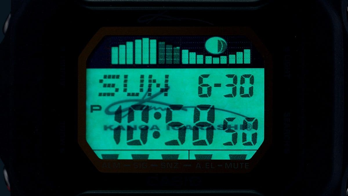 GLX-5600KB-1 A assinatura de Igarashi ilumina-se com a retroiluminação EL