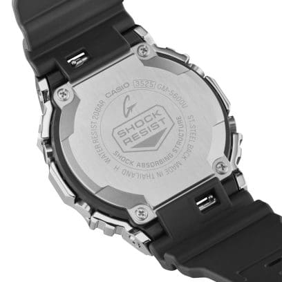 G-SHOCK DIGITAL GM-5600U-1  - Back engraving