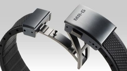 Fecho de metal do MRG-B2000RG-3A com letras MR-G gravadas