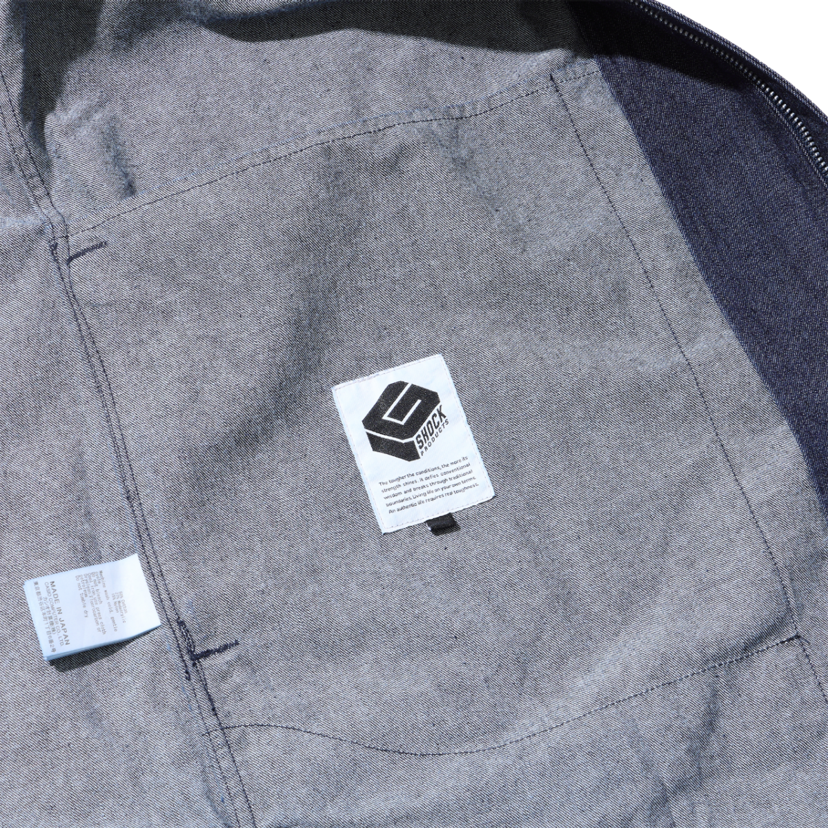 LIFESTYLE CORDURA DENIM SHIRT INDIGO L  #6