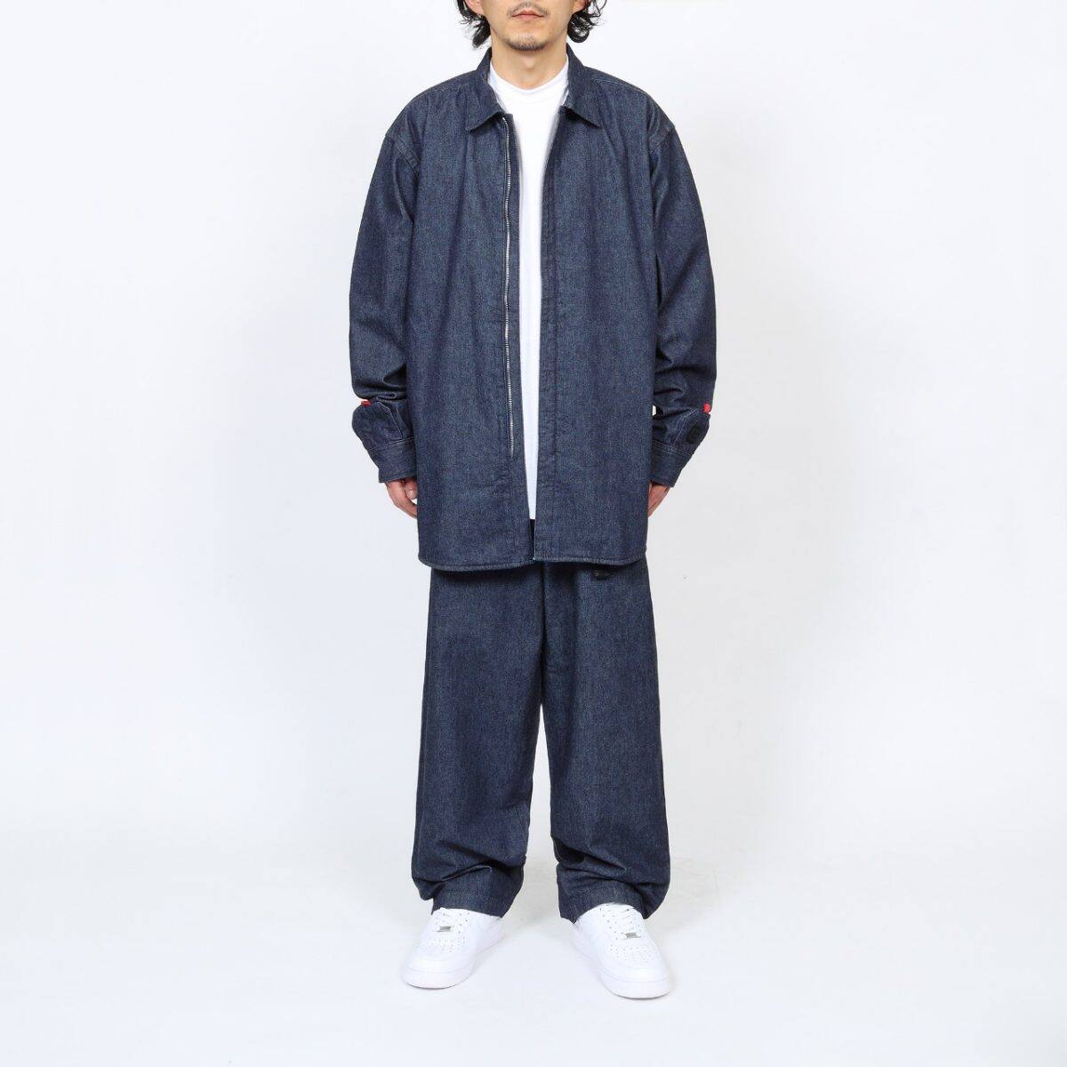 LIFESTYLE CORDURA DENIM SHIRT INDIGO L  #9