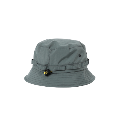 LIFESTYLE NYLON JUNGLE HAT GREY×YELLOW  #2
