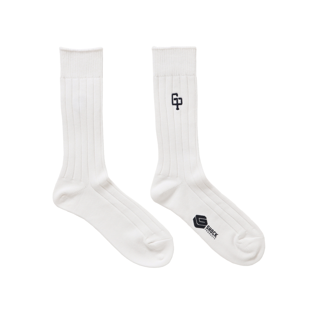 LIFESTYLE LIFELONG×G-SHOCK PRODUCTS GP LOGO SOX LONG WHITE  #1