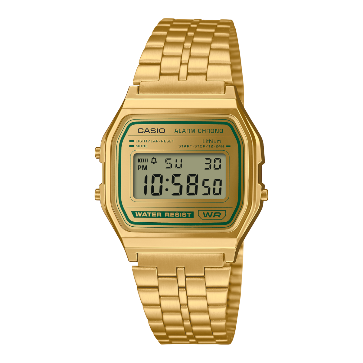CASIO A158WEGV-9A Gold #1