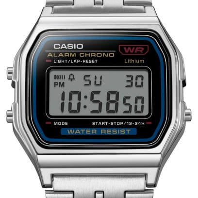 CASIO A159W-N1 Silver #8