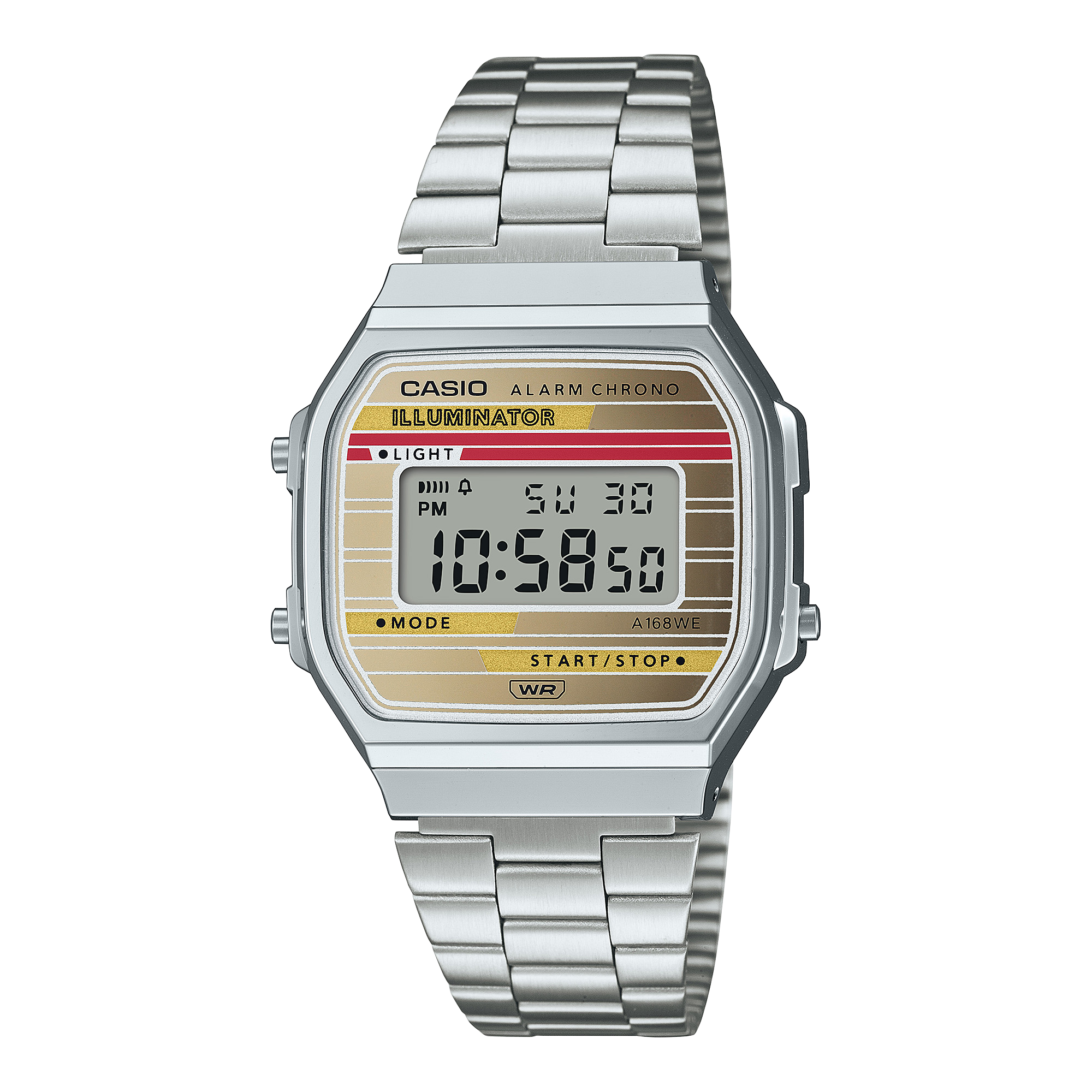 CASIO　カシオコレクション　A168WEHA-9A　電卓モデル　SL-800 A168WEHA-9A | CASIO SINGAPORE