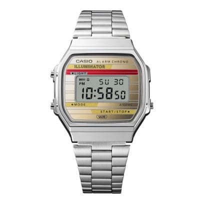 CASIO A168WEHA-9A Silver #4