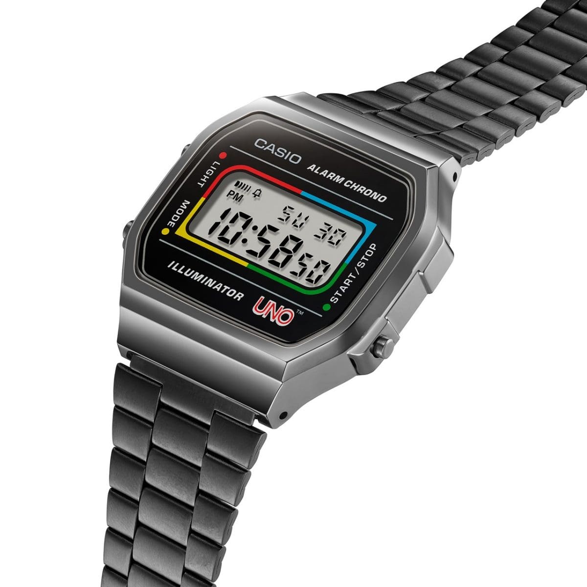 CASIO A168WEUC-1A Black #12