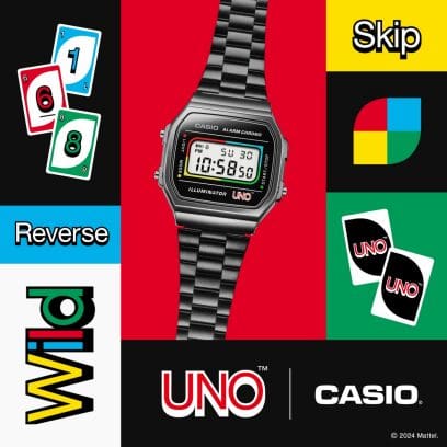 CASIO A168WEUC-1A Black #3