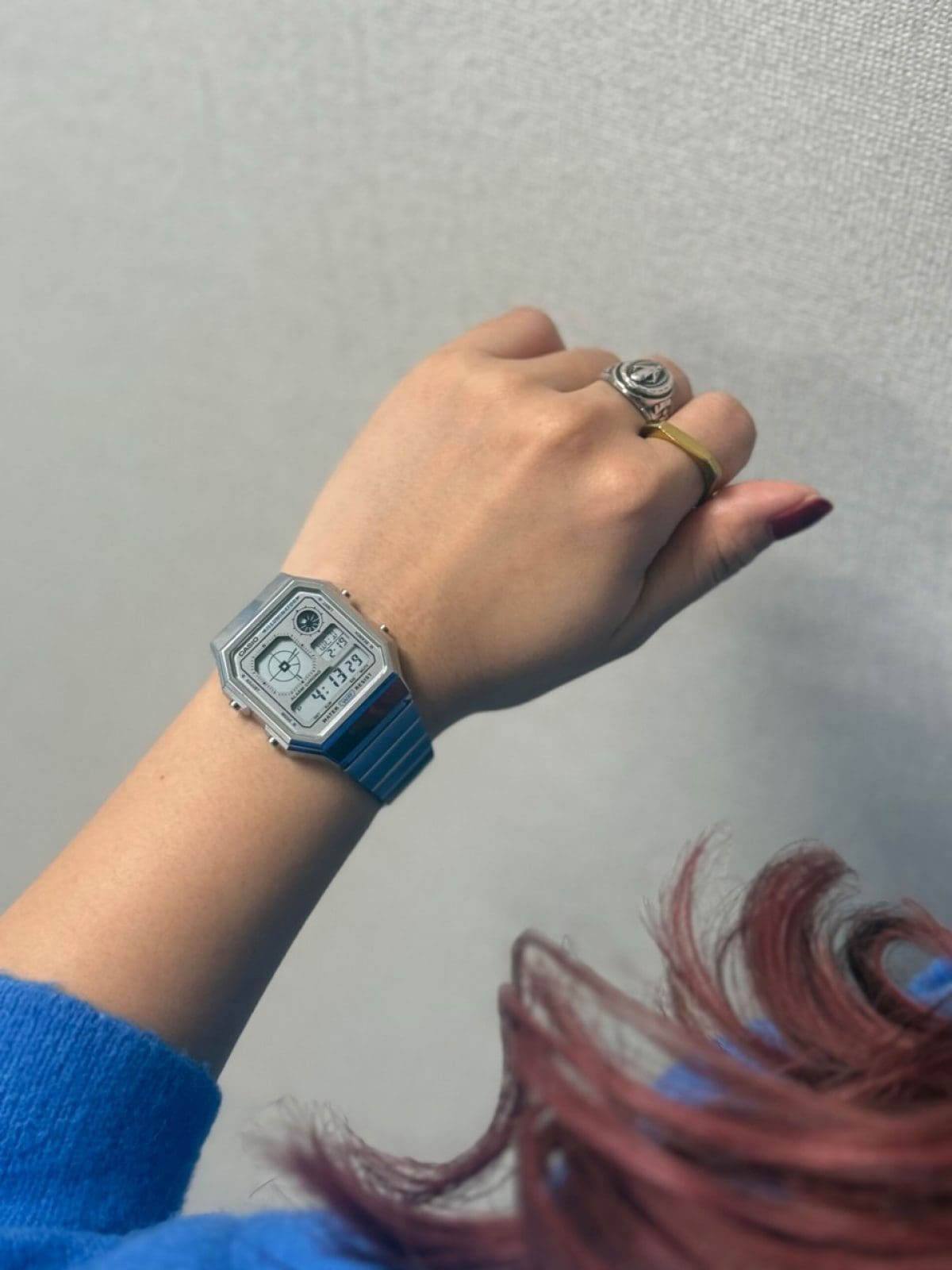 CASIO A130WE-7A Silver #9