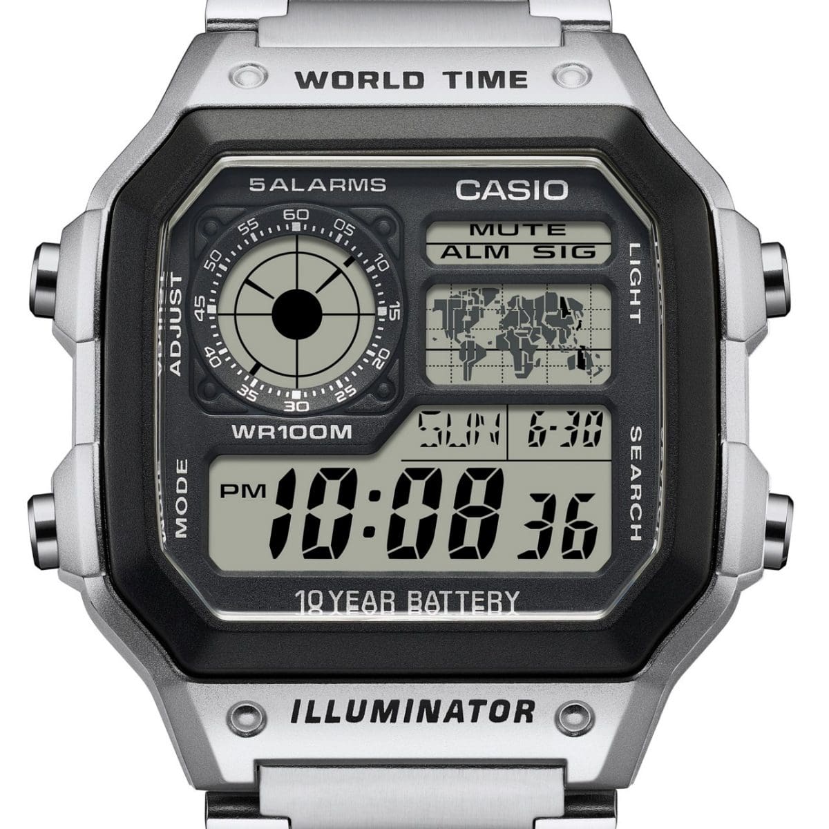 CASIO AE-1200WHD-1AV Black #5