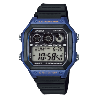 CASIO AE-1300WH-2AV Blue, Light blue #1