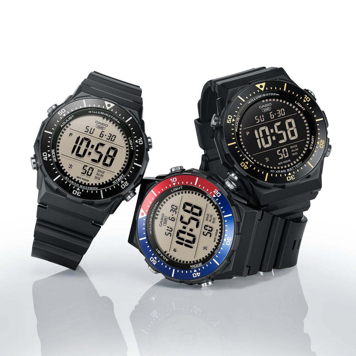 From left: AE-1700H-1AV, AE-1700H-1A2V, AE-1700H-1BV #2