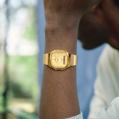 CASIO AQ-240EG-9A Gold #11