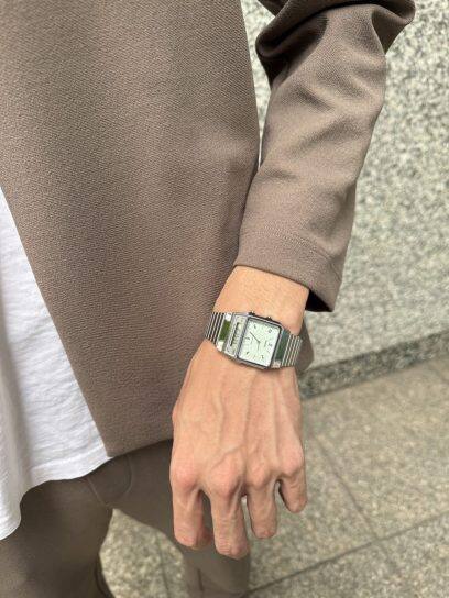 CASIO AQ-800E-3A Silver #4