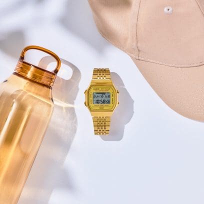 CASIO ABL-100WEG-9A Gold #7