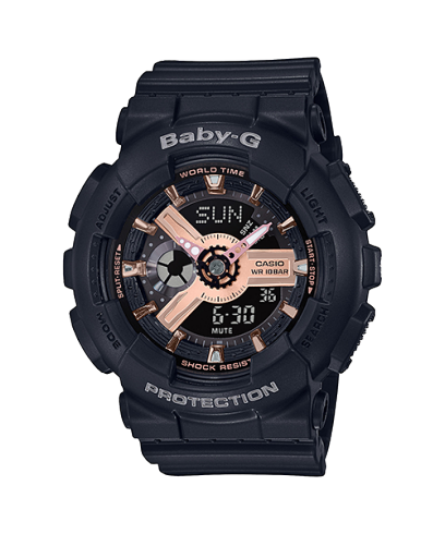 BABY-G BA-110RG-1A Black #1