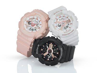 BABY-G BA-110RG-1A Black #2