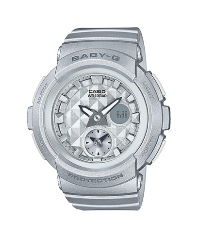 BABY-G BGA-195-8A Silver #1