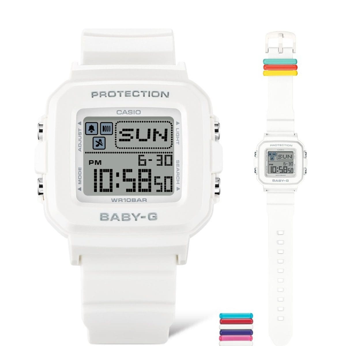 BABY-G BGD-10L-7 White #10