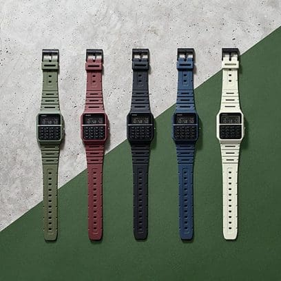 CASIO CA-53WF-4B Red #4