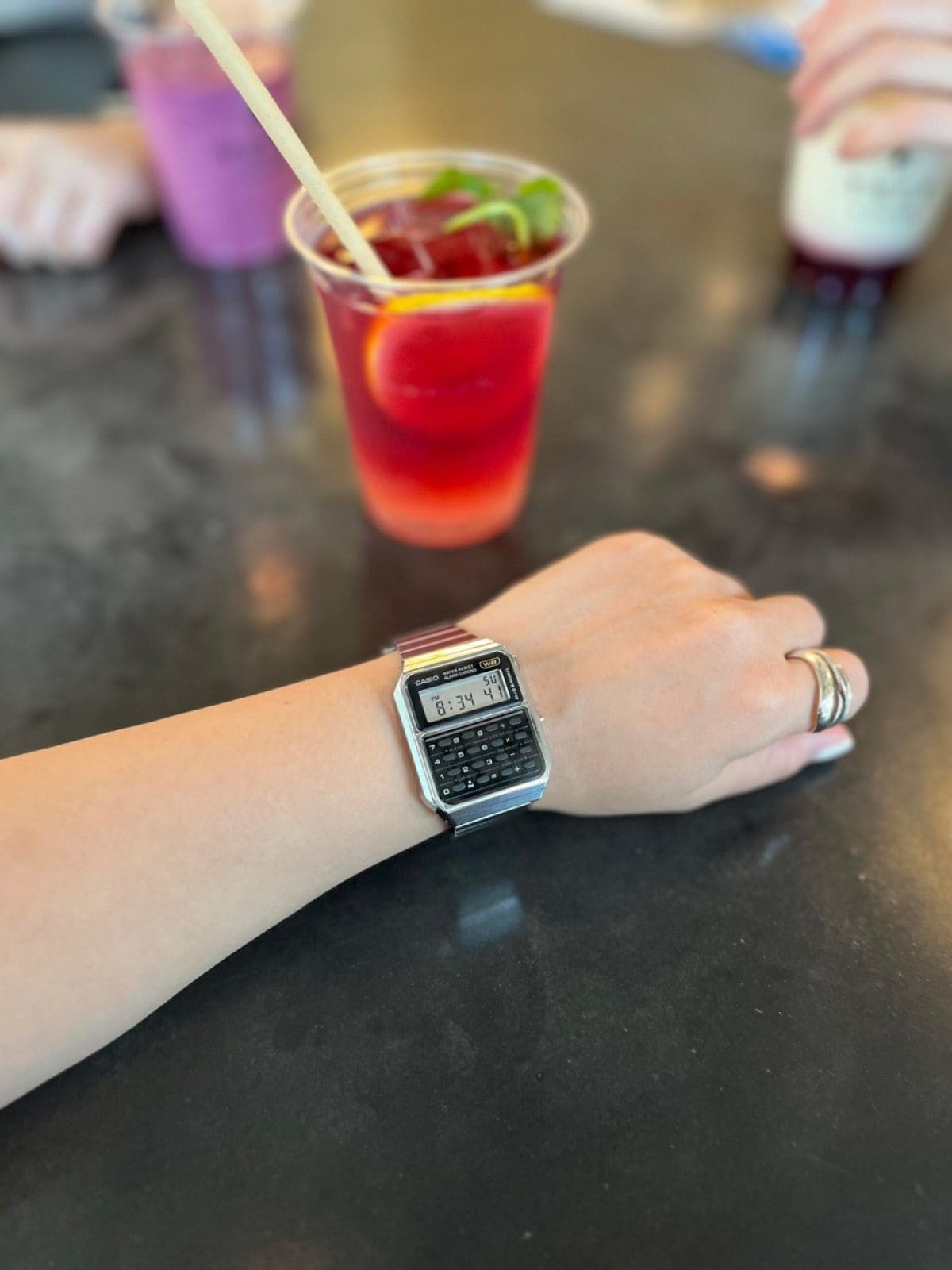 CASIO CA-500WE-1A Silver #9