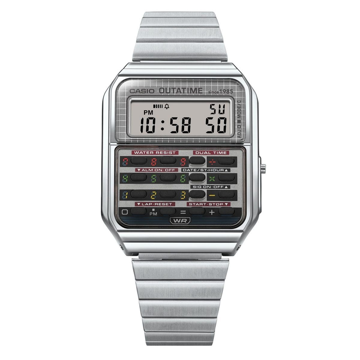 CASIO CA-500WEBF-1A Silver #8