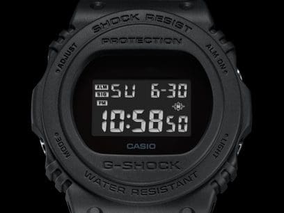 G-SHOCK　DW-5750E CASIO G-SHOCK DW-5750E-1JF Digital Quartz Watch Matte Black