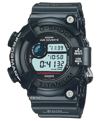 CASIO G-SHOCK DW-8200Z-1T FROGMAN フロッグマン 初代 MEN IN BLACK