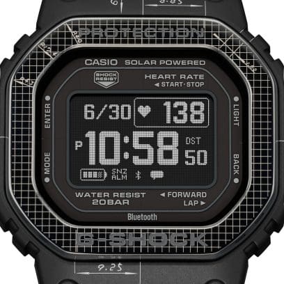 DW-H5600EX-1 Multi-functionality with enhanced readability: Memory-in-pixel (MIP) LCD #7