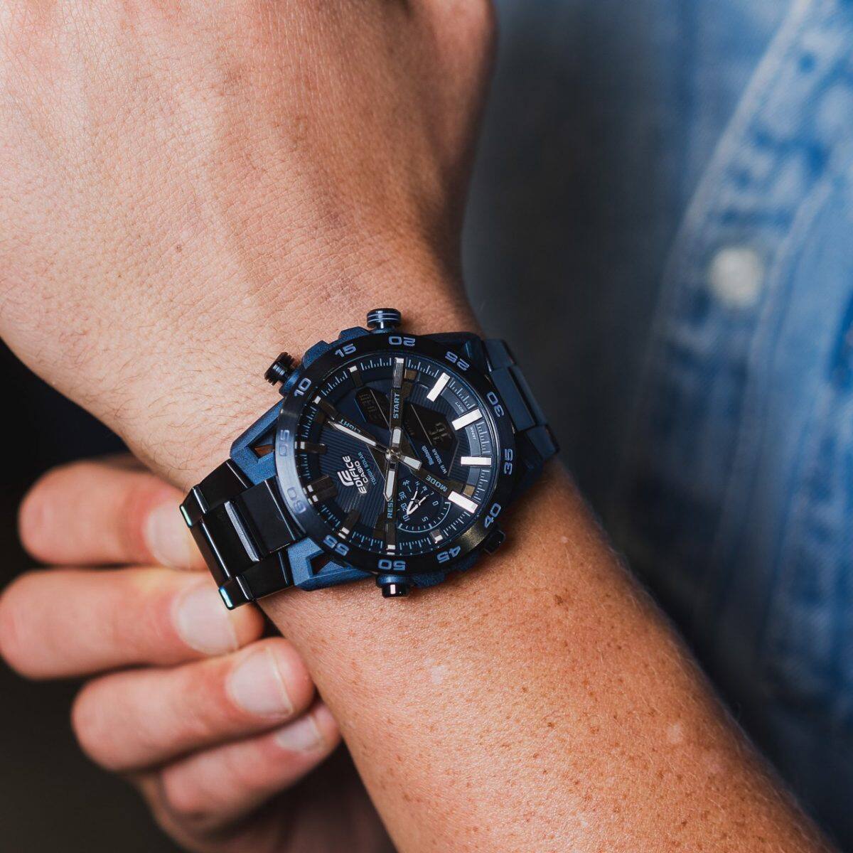 EDIFICE ECB-2000CB-2A Blue, Light blue #10