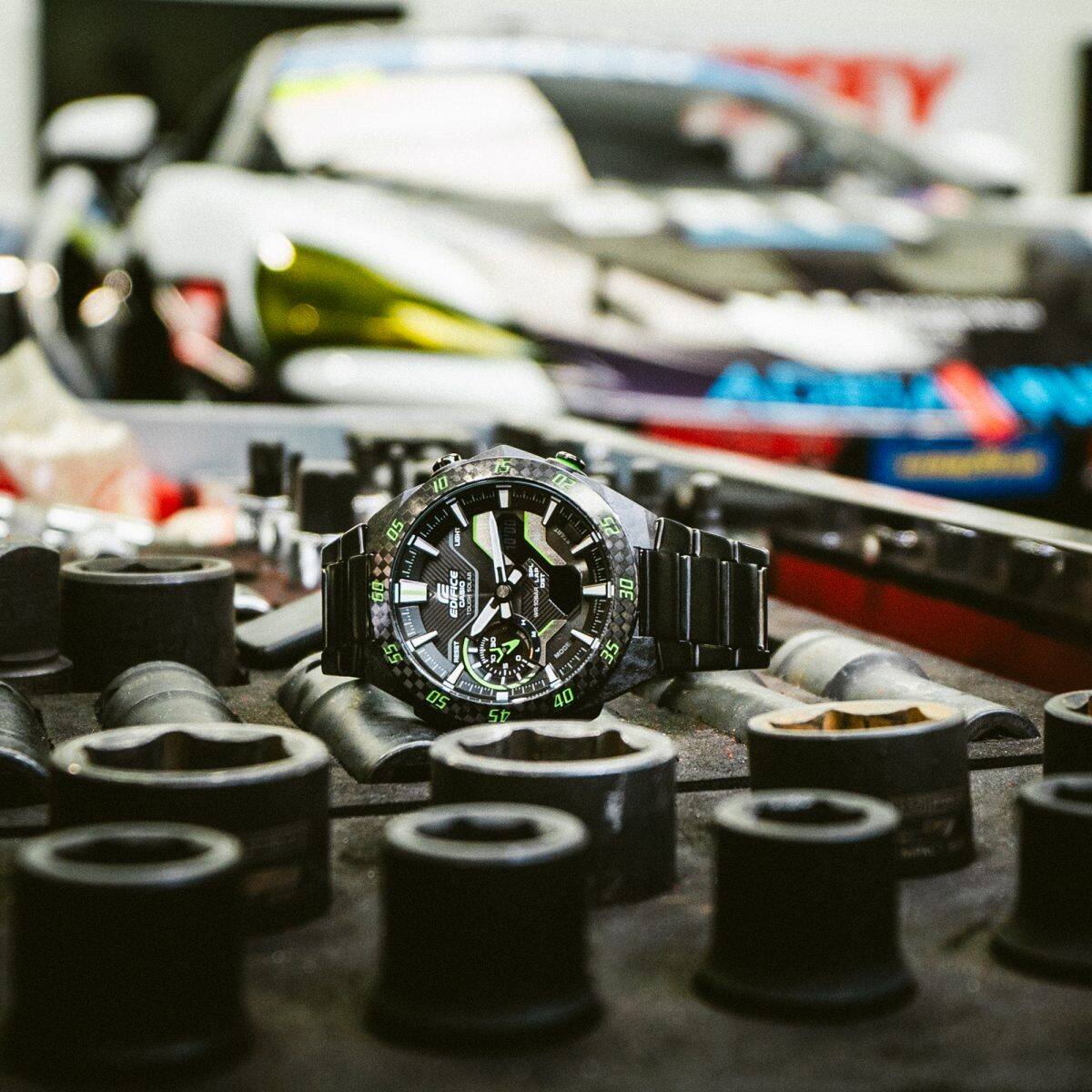 EDIFICE ECB-2200RC-1A3 Black #12