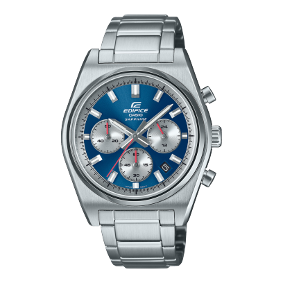 EDIFICE EFB-730D-2AV Silver #1