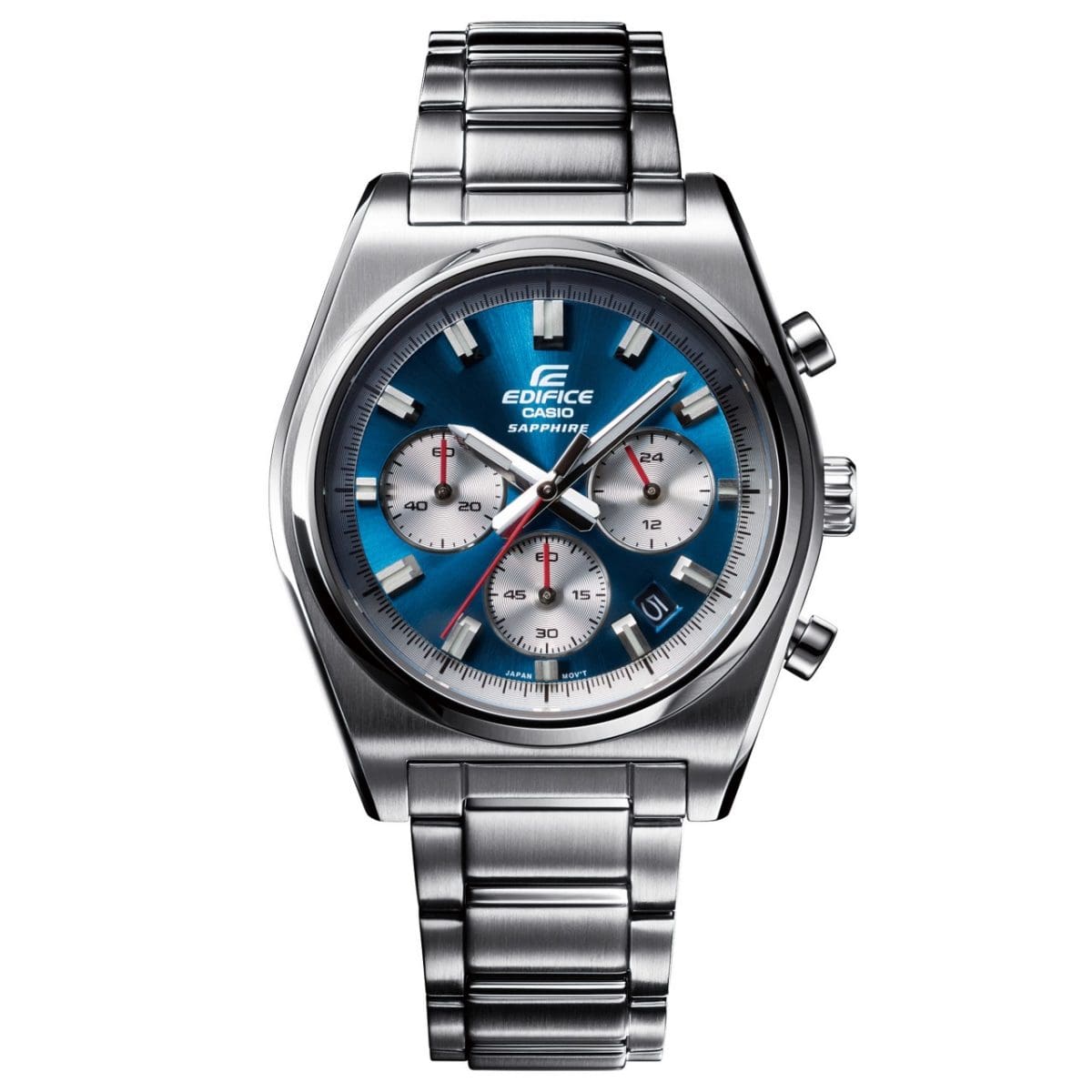 EDIFICE EFB-730D-2AV Silver #4